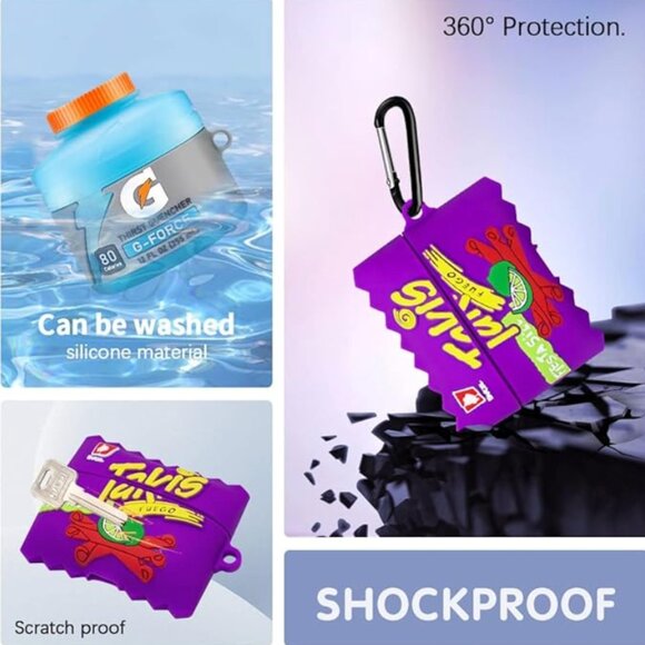 SET of 3 Covers Cases  for Airpod Pro/Airpod Pro 2 - Picture 3 of 5